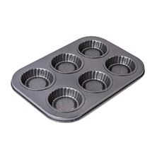 Picture of MINI PIE PAN X 6 CAVITIES 26.5X18X1.8CM